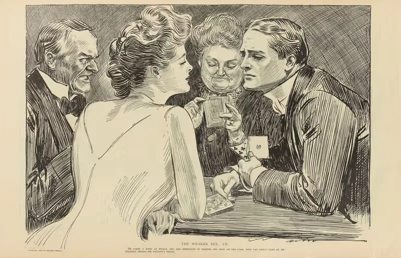 The weaker sex.—VII — Charles Dana Gibson