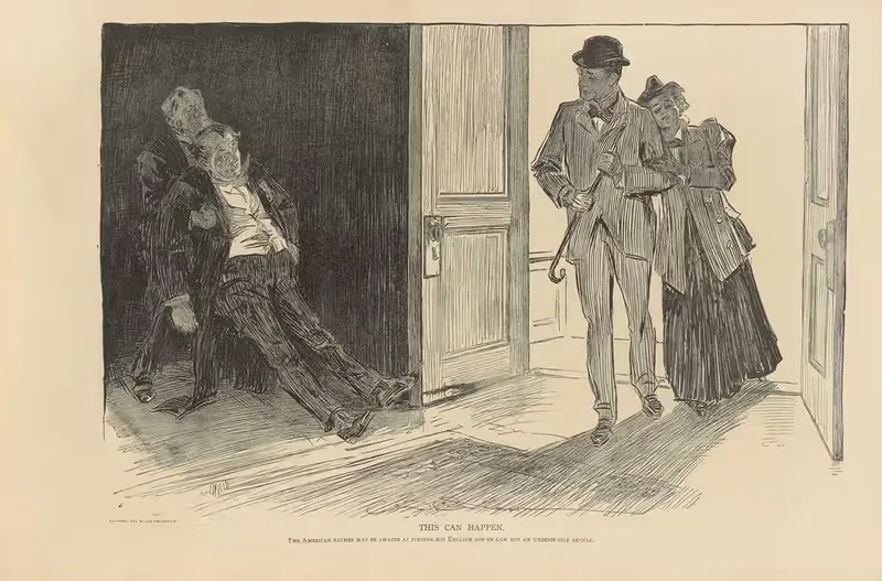 Это может случиться by Чарльз Дана Гибсон, 1893-1900 — digital art print download