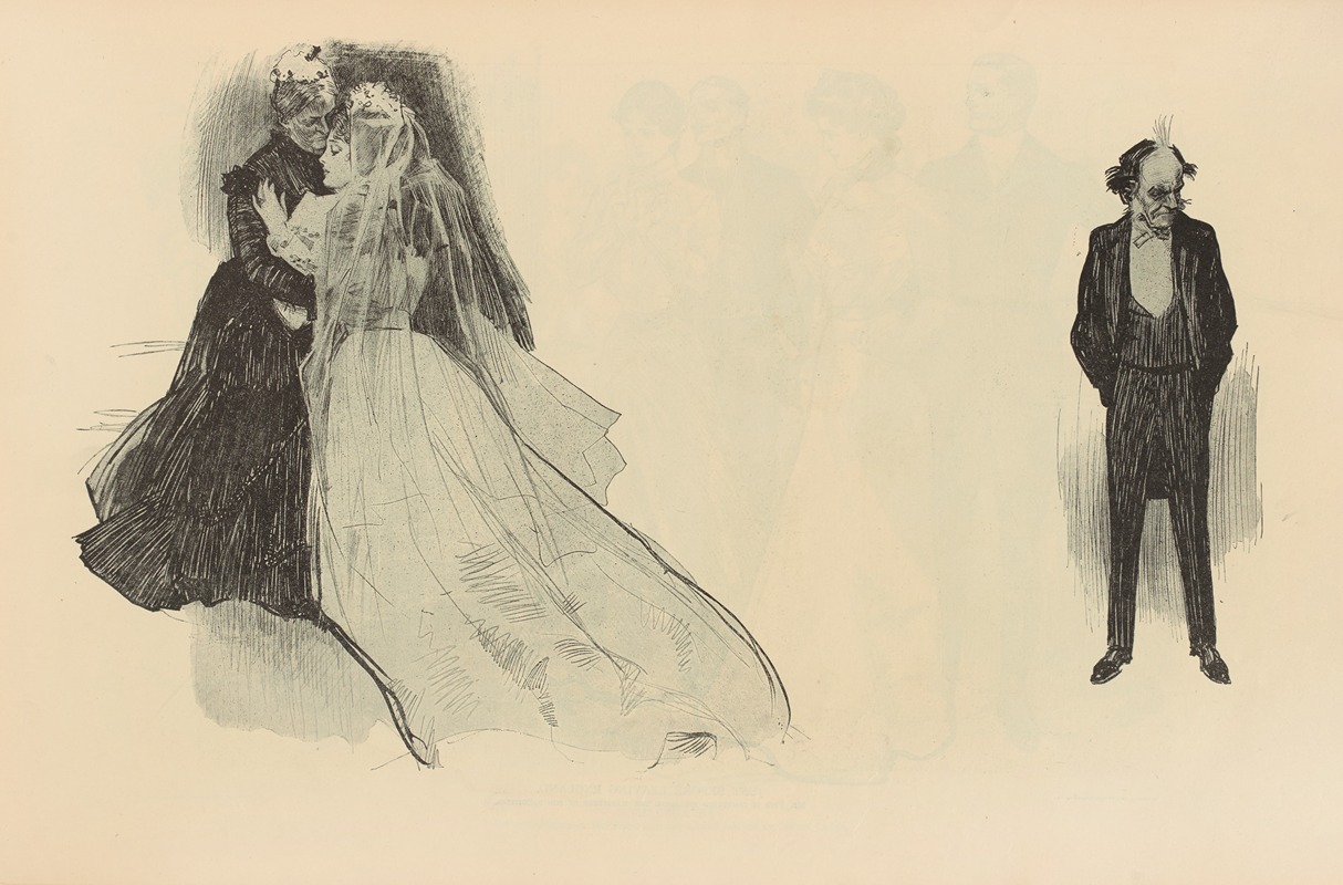 Без названия by Чарльз Дана Гибсон, 1893-1900 — digital art print download