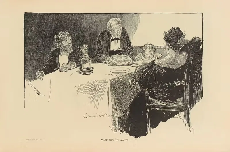 Что он хочет by Чарльз Дана Гибсон, 1893-1900 — digital art print download