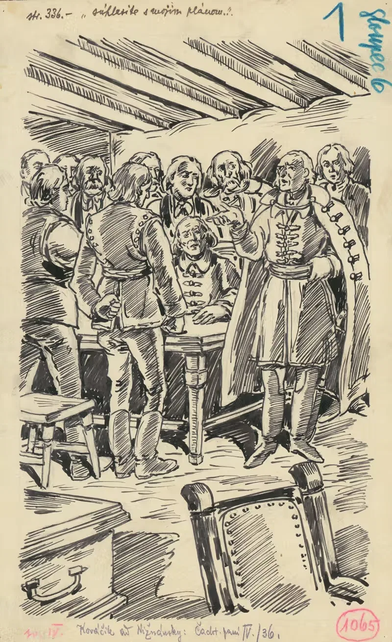 1.- Porada by Andrej Kováčik, 1936 — digital art print download