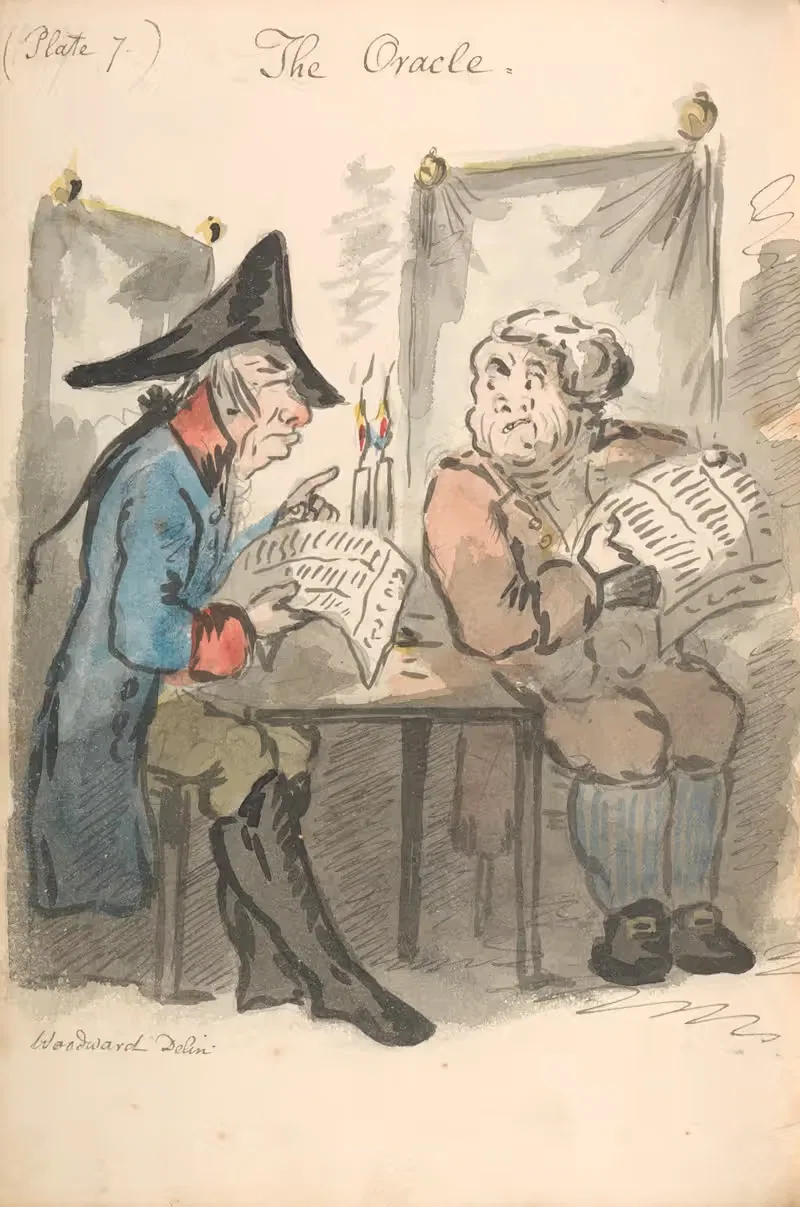Оракул by Джордж Мута́рд Вудвард, 1808 — digital art print download