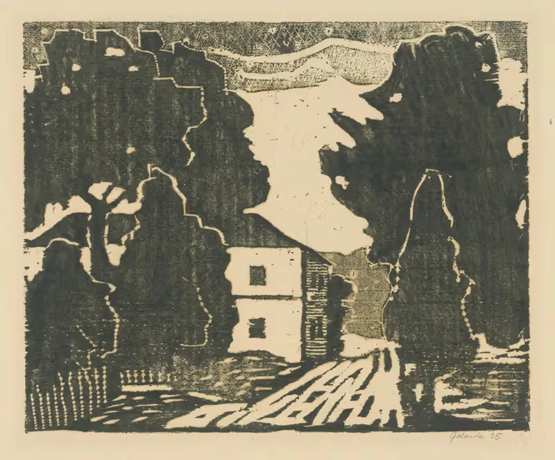 A House in the Alley — Mikuláš Galanda