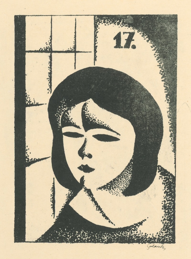 Žena by Mikuláš Galanda, 1924 — digital art print download