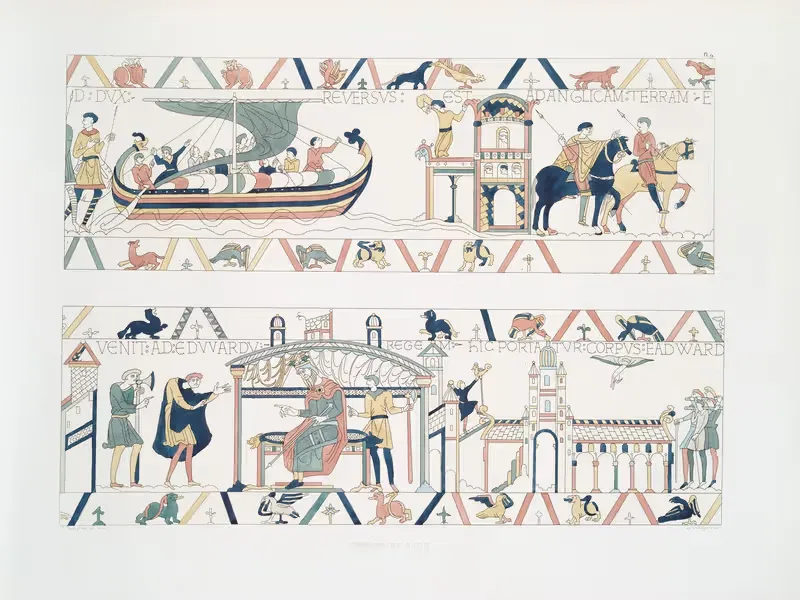 Tapisserie de Bayeux 10 — Achille Jubinal
