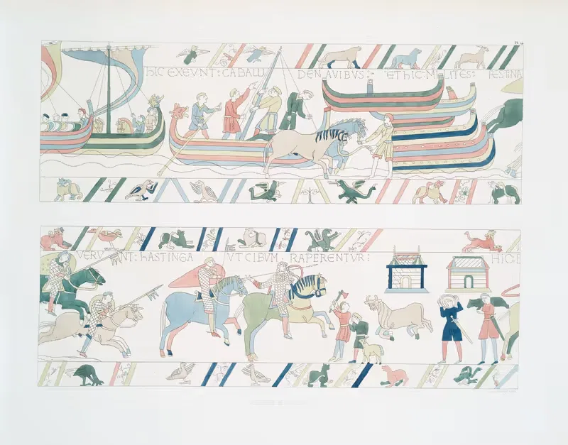 Tapisserie de Bayeux 15 — Achille Jubinal