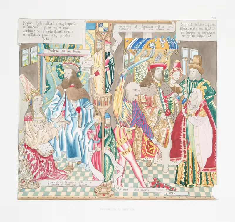 Tapisseries de la Chaise Dieu 31 — Achille Jubinal