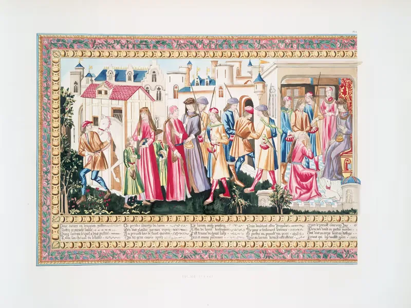 Гобелены Лувра 1 by Акилль Жюбиналь, 1838 — digital art print download