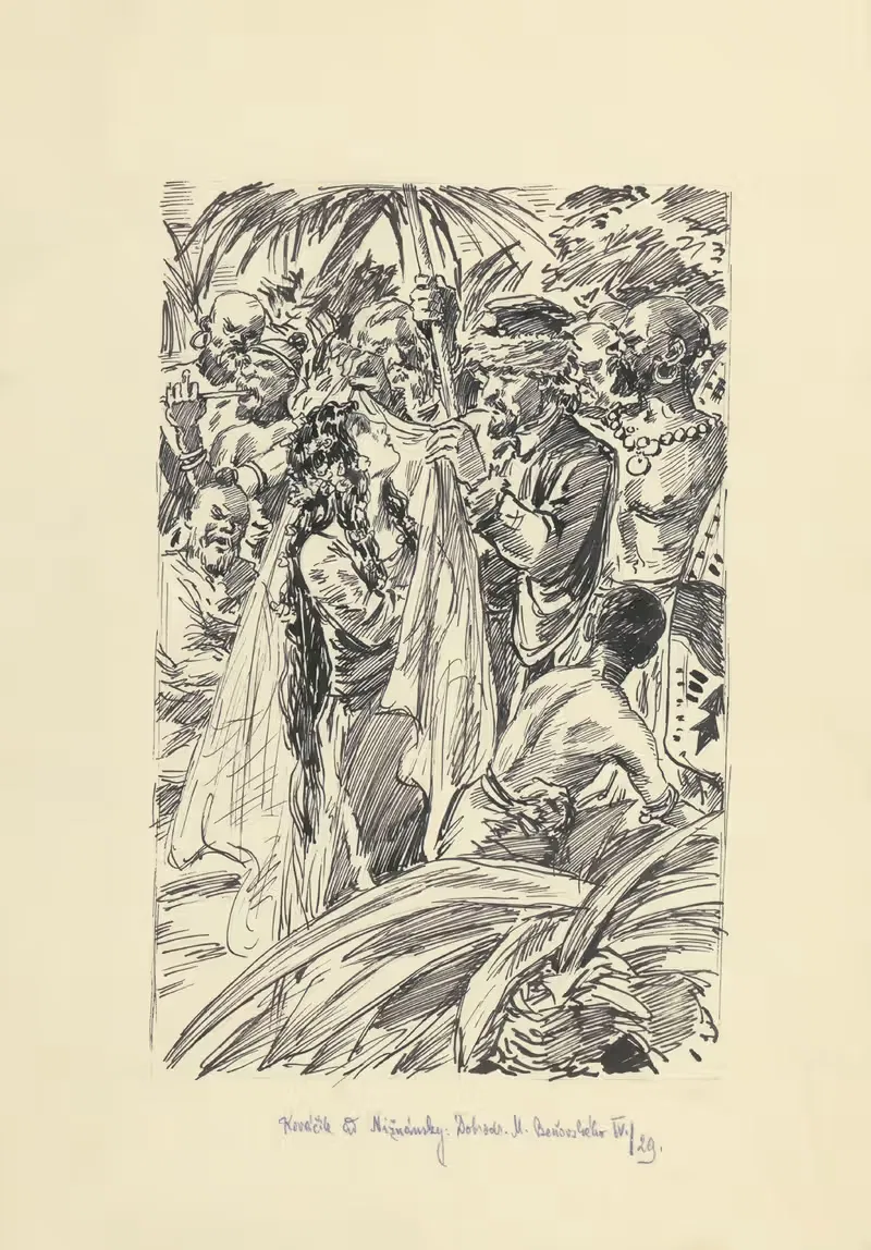 4. – Палец Бенёвского дрожал… by Андрей Ковачик, 1953 — digital art print download