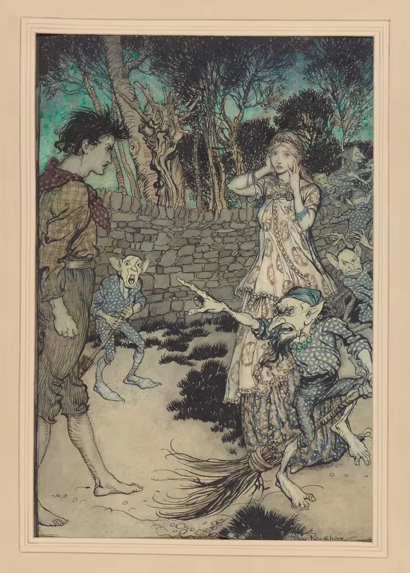 Allies' fairy book. Gulash — Arthur Rackham