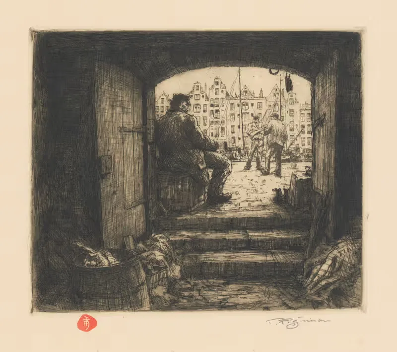 Амстердамский еврей by Тавик Франтишек Симон, 1911 — digital art print download