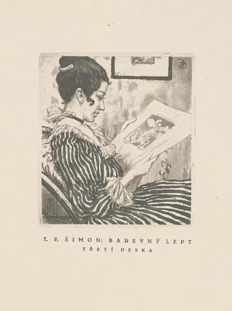 Цветной гравюра-3. доска by Тавик Франтишек Симон, 1917 — digital art print download