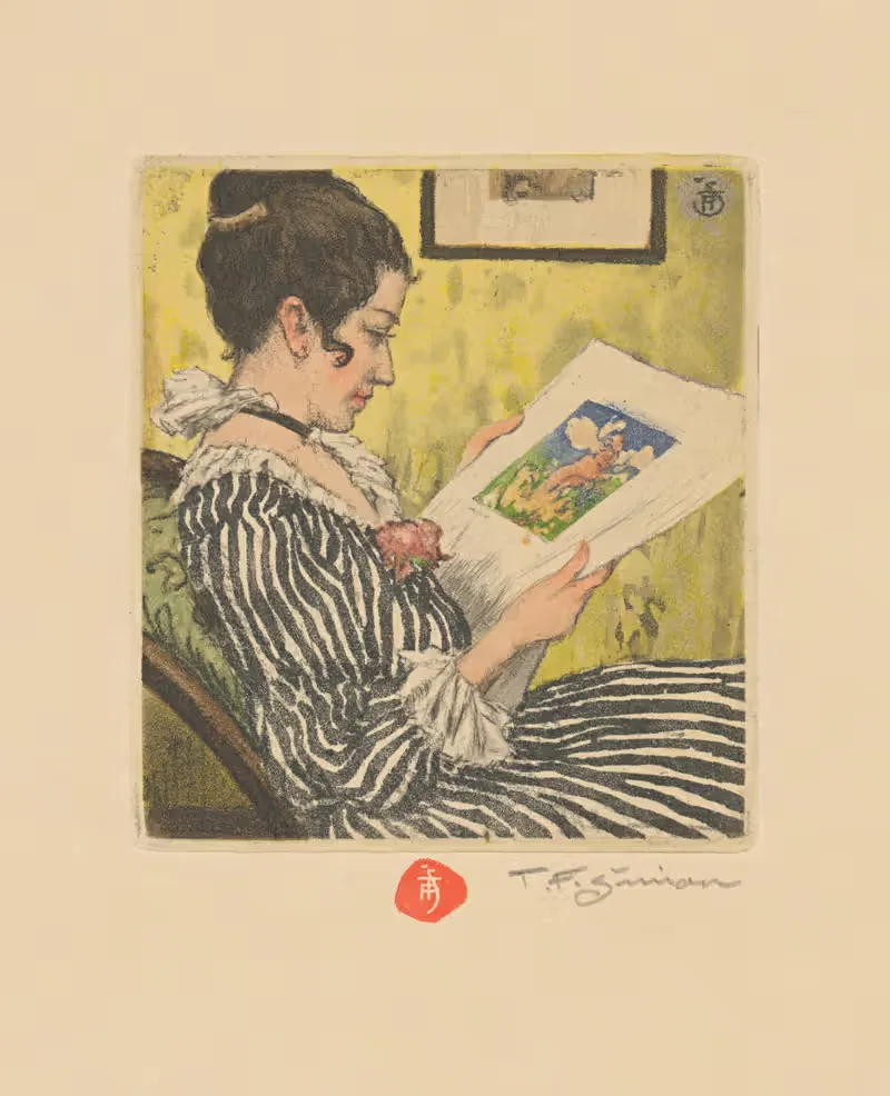 Portrét dámy by Tavík František Šimon, 1920 — digital art print download