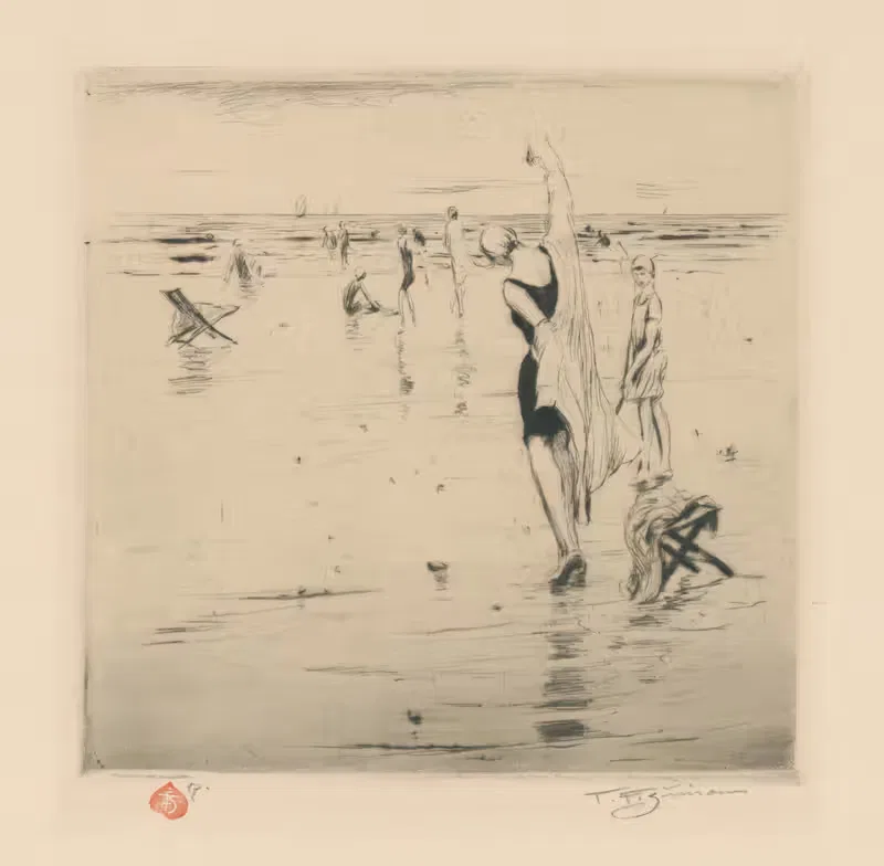 Морское впечатление II.; Надевание мантии by Тавик Франтишек Симон, 1925 — digital art print download