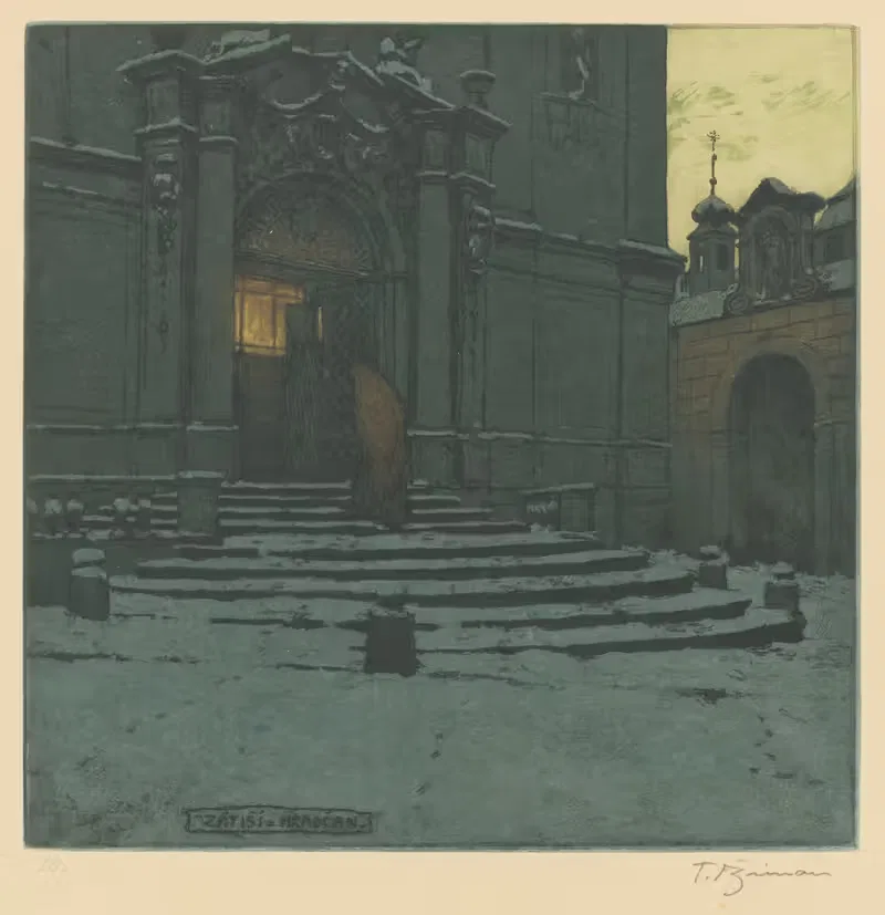 Натюрморт из Градчан by Тавик Франтишек Симон, 1916 — digital art print download
