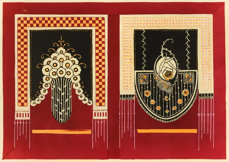 Современное оформление в текстиле Pl. 3 by Гастон Шарле, 1925 — digital art print download