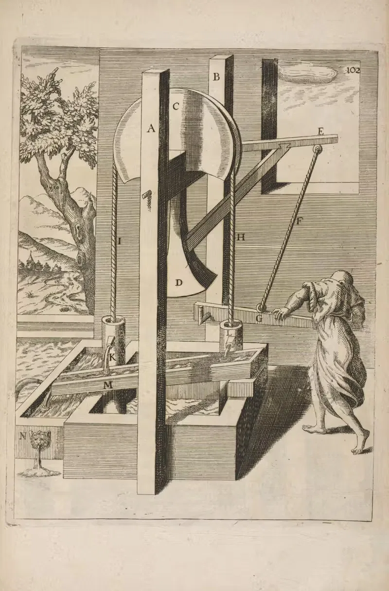 Fig. CII. Antlia duplex. by Georg Andreas Böckler, 1662 — digital art print download