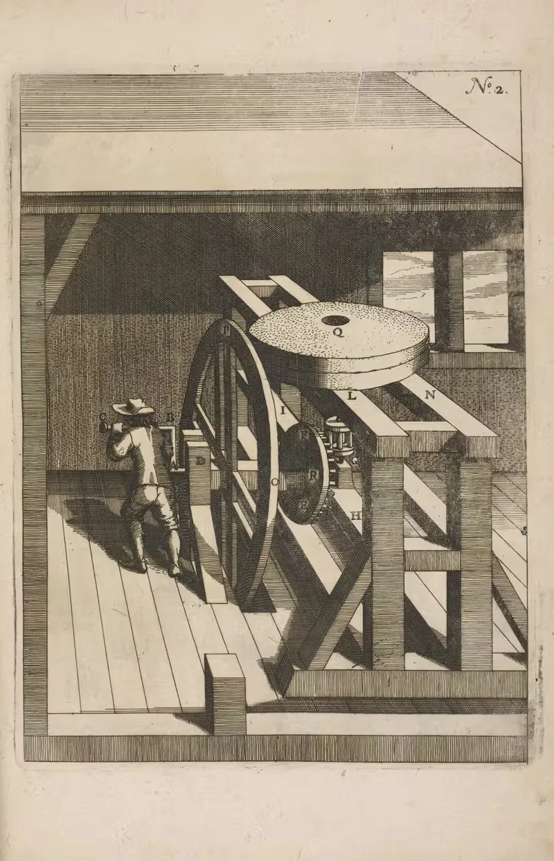 Fig. II. Chiromylos. by Georg Andreas Böckler, 1662 — digital art print download