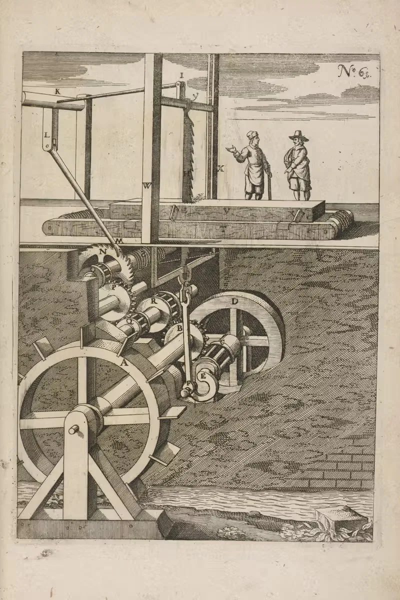 Fig. LXI. Priomylos. by Georg Andreas Böckler, 1662 — digital art print download