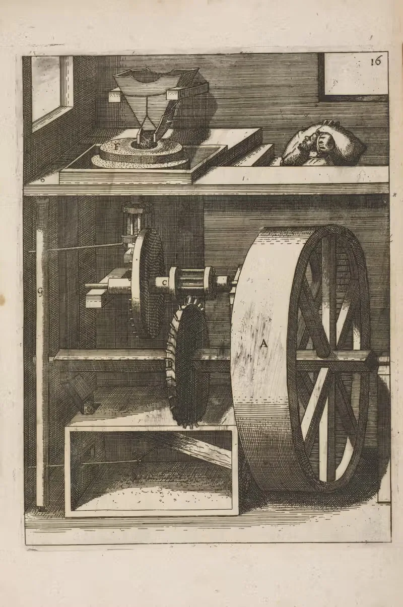 Рис. XVI. Патеомилос, фрументарий by Георг Андреас Бёклер, 1662 — digital art print download