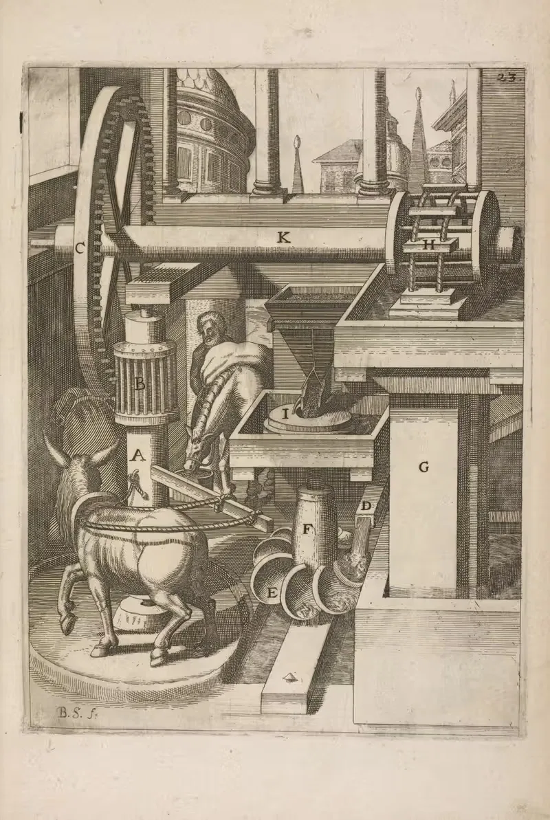 Рис. XXIII. Гиппомилос. by Георг Андреас Бёклер, 1662 — digital art print download