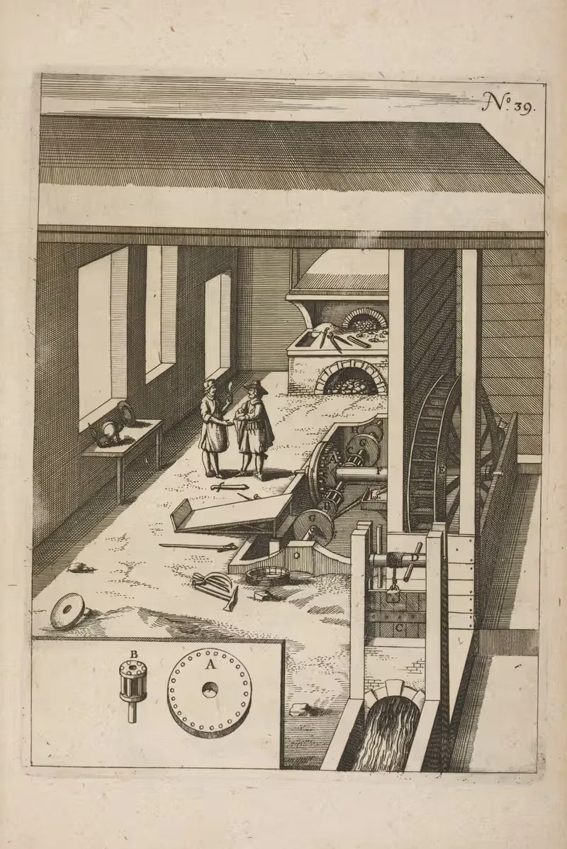 Fig. XXXIX. Aconi-&Stilbomylos. — Georg Andreas Böckler