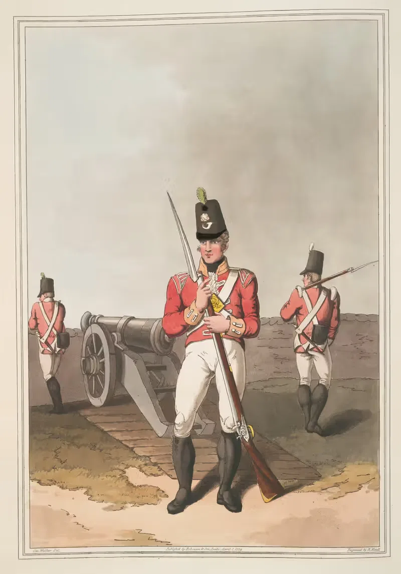 East York militia, Plate 33 — George Walker