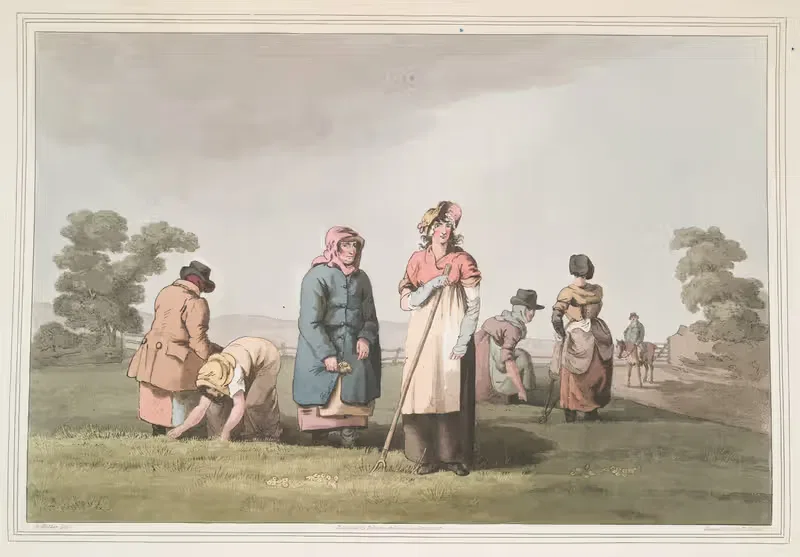 Ловкеры, Плита 8 by Джордж Уокер, 1814 — digital art print download