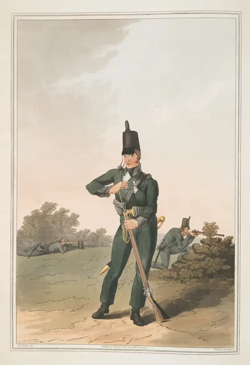 North York militia, Plate 31 — George Walker