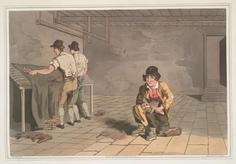 Преемник, Плита 21 by Джордж Уокер, 1814 — digital art print download