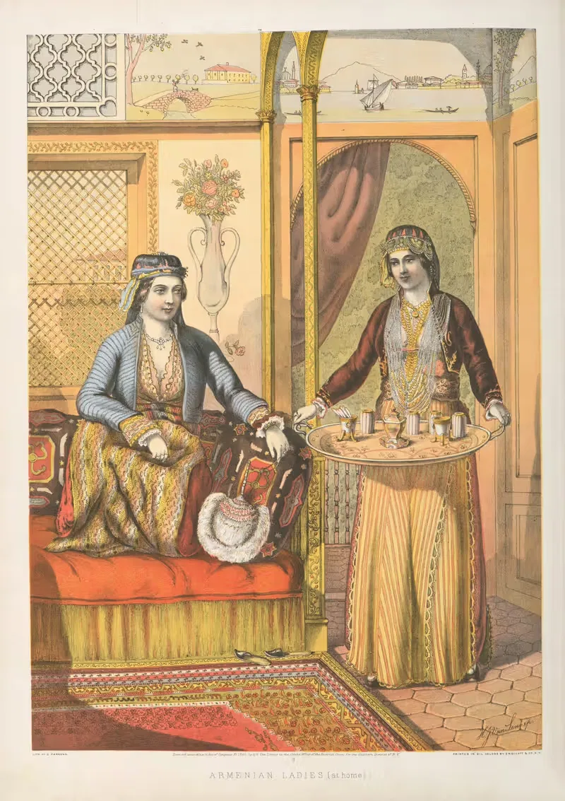Armenian Ladies (At Home) — Henry John Van-Lennep