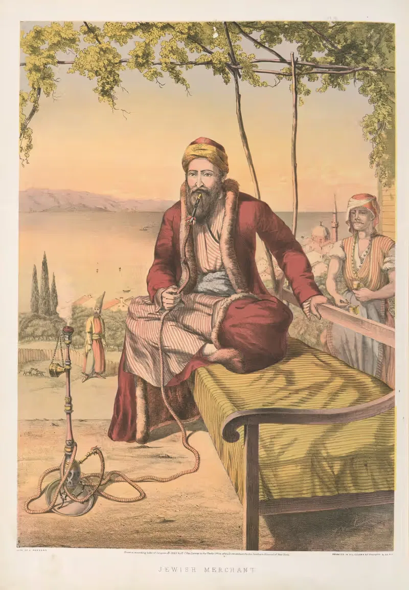 Еврейский купец by Генри Джон Ван-Леннеп, 1862 — digital art print download