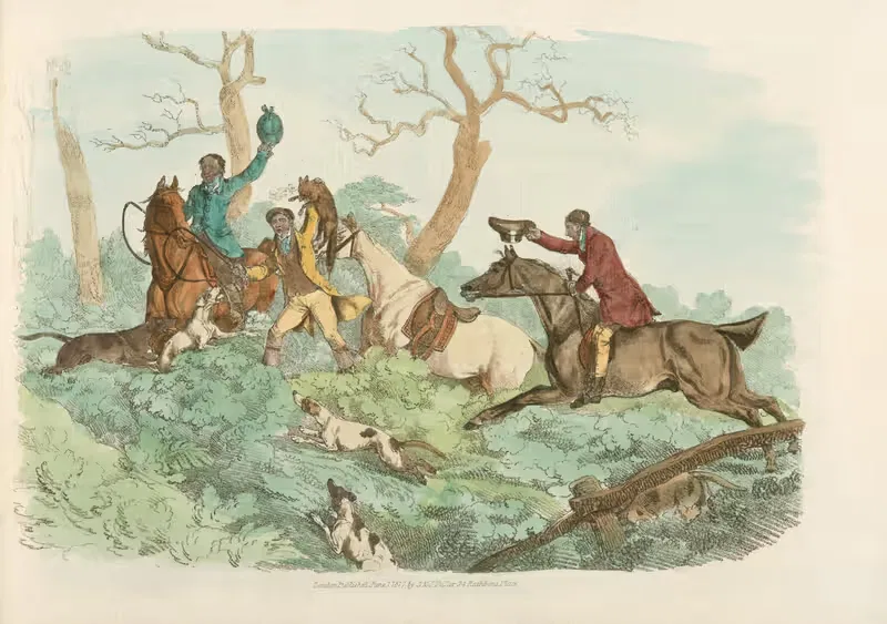 Успешная охота на лис by Генри Томас Алкен, 1817-1818 — digital art print download