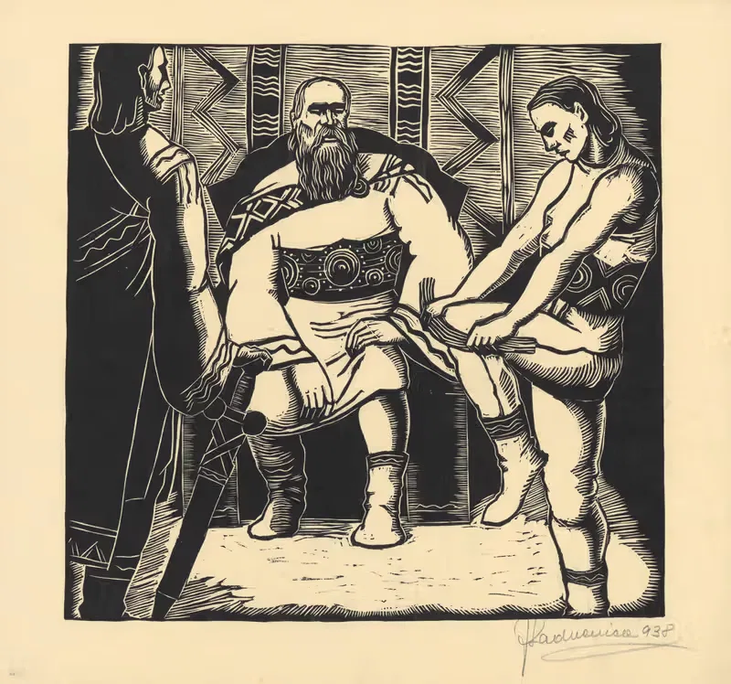 Бой за свободу Пл.4 by Ян Ладвенич, 1938 — digital art print download