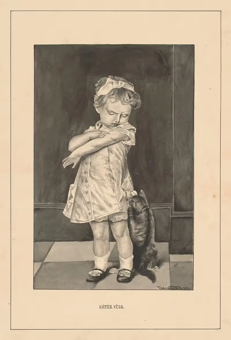 Koniec hry by Ján Thain, 1902 — digital art print download