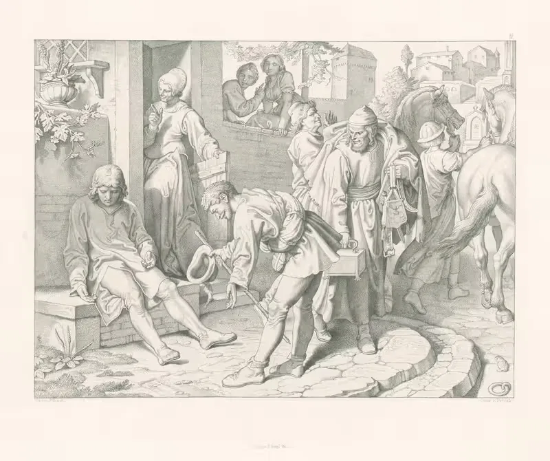 Опустошенный by Иосиф фон Фюрих, 1830–1850 — digital art print download