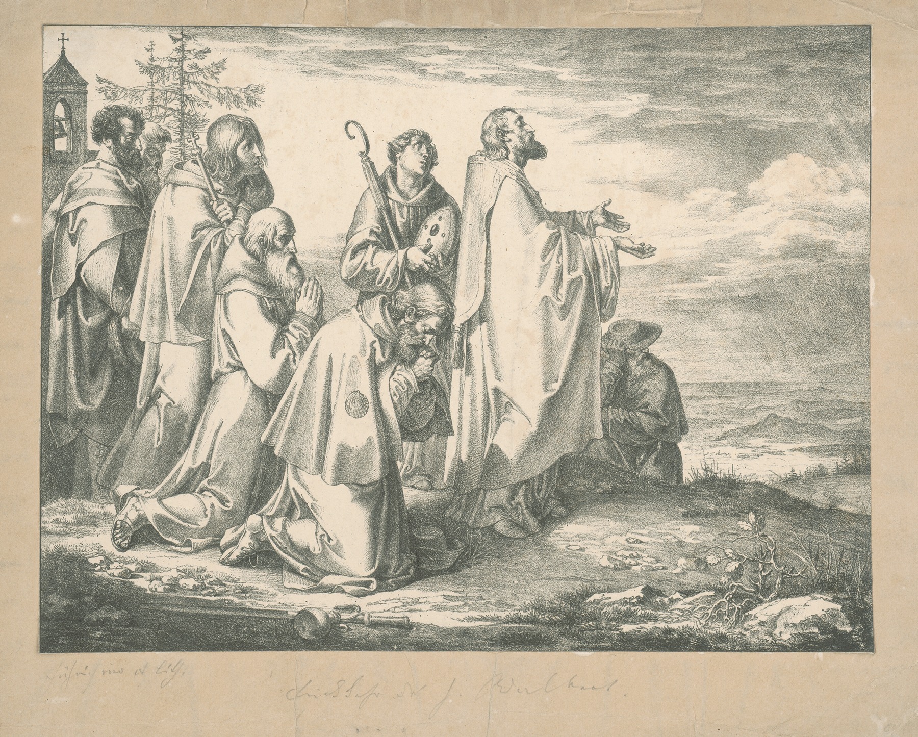 Св. Войтех by Иосиф фон Фюрих, 1830–1870 — digital art print download