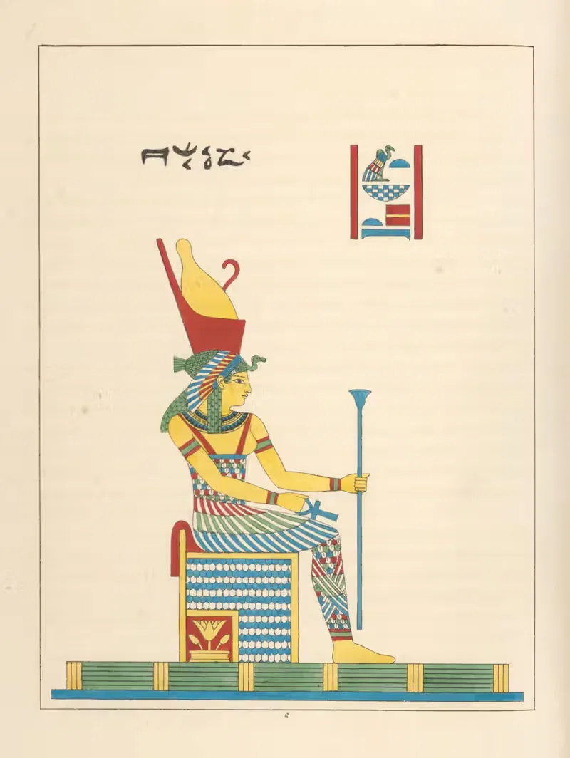 Нейт, (Афина или египетская Минерва.) by Леон-Жан-Жозеф Дюбуа, 1823 - 1825 — digital art print download