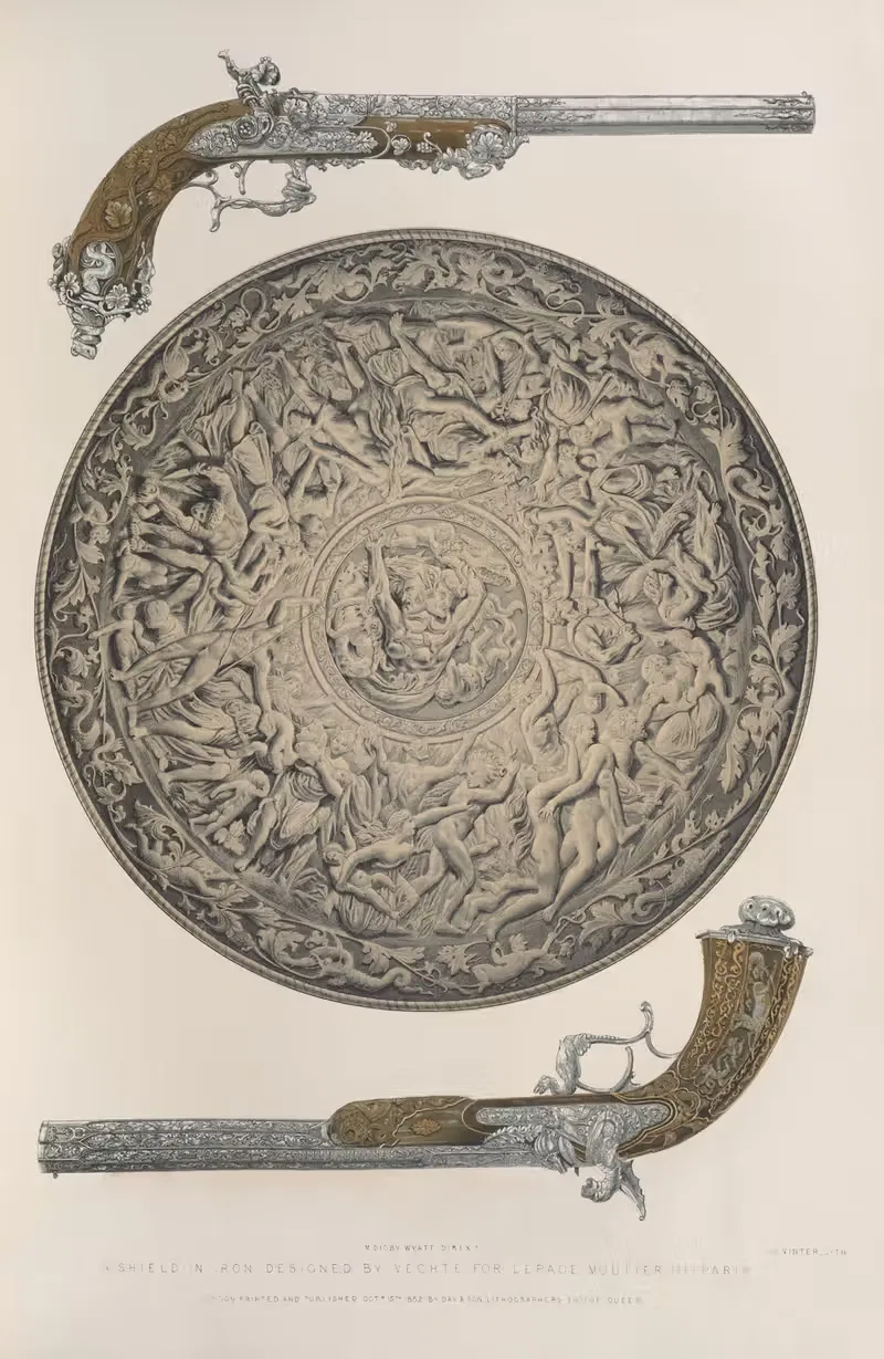Щит из железа by Мэтью Дигби Уайатт, 1851 - 1853 — digital art print download