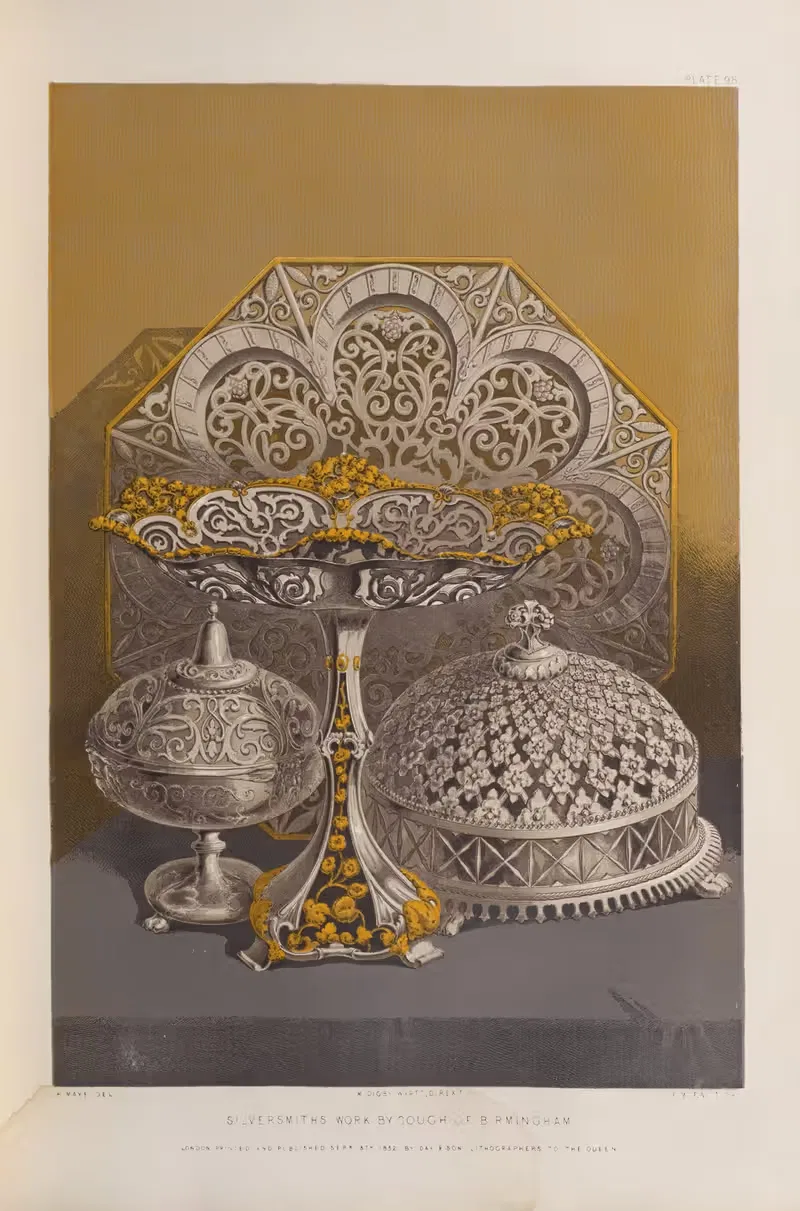 Silversmiths work by Gough of Birmingham — Matthew Digby Wyatt