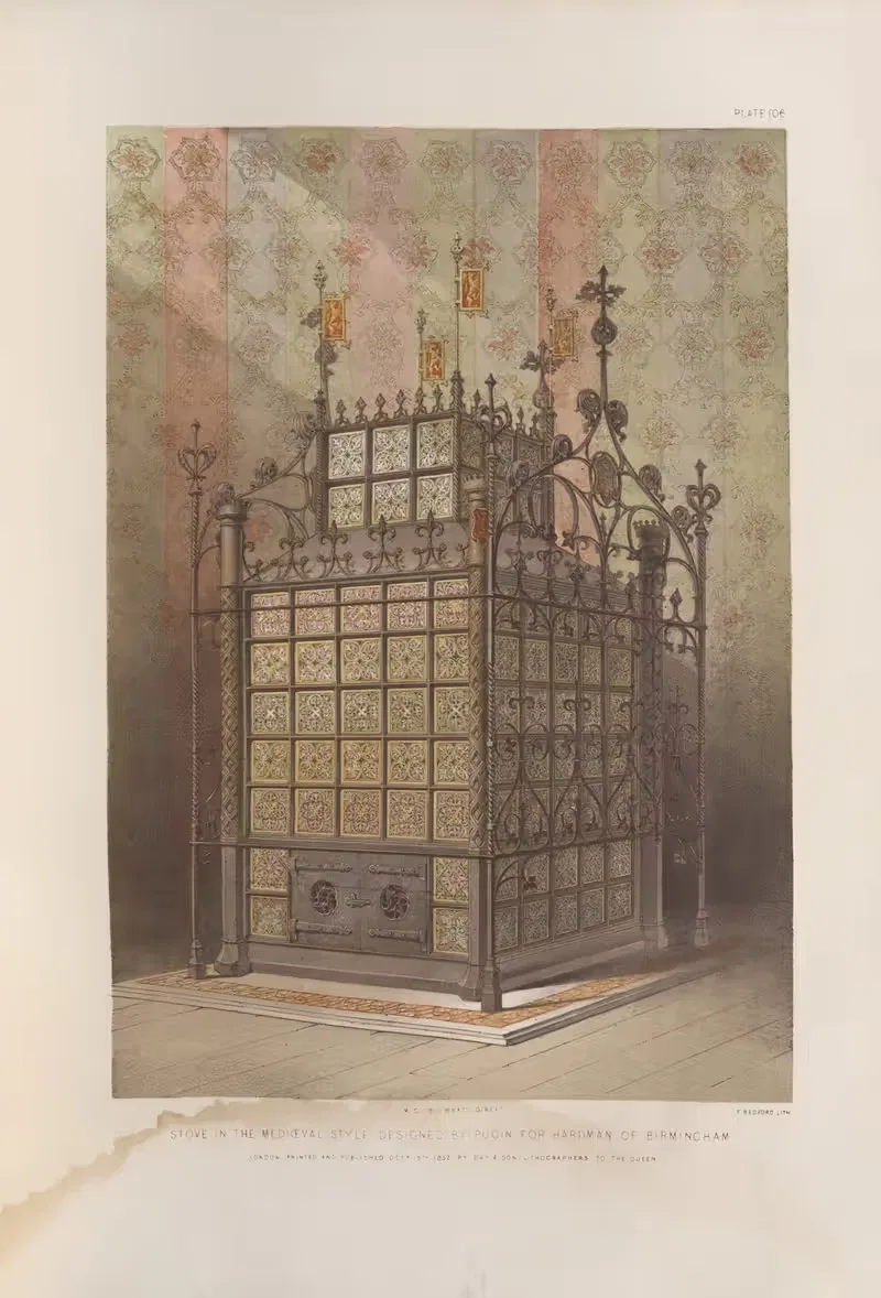 Камин в средневековом стиле by Мэтью Дигби Уайатт, 1851 - 1853 — digital art print download