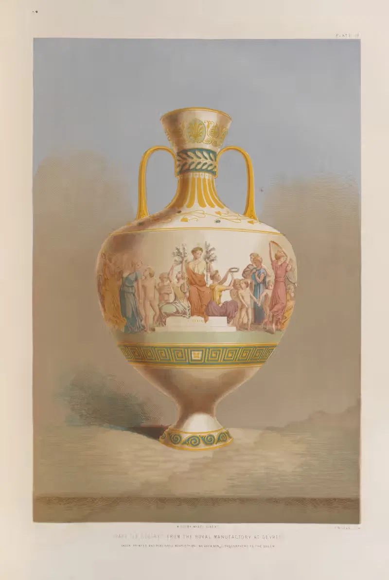 Ваза, 'слава' by Мэтью Дигби Уайатт, 1851 - 1853 — digital art print download