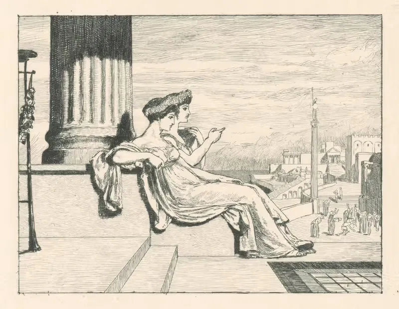 Княжки Венерины by Макс Клингер, 1881 — digital art print download