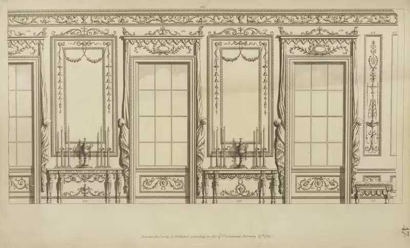Several designs of windows and moldings. — Michael Angelo Pergolesi