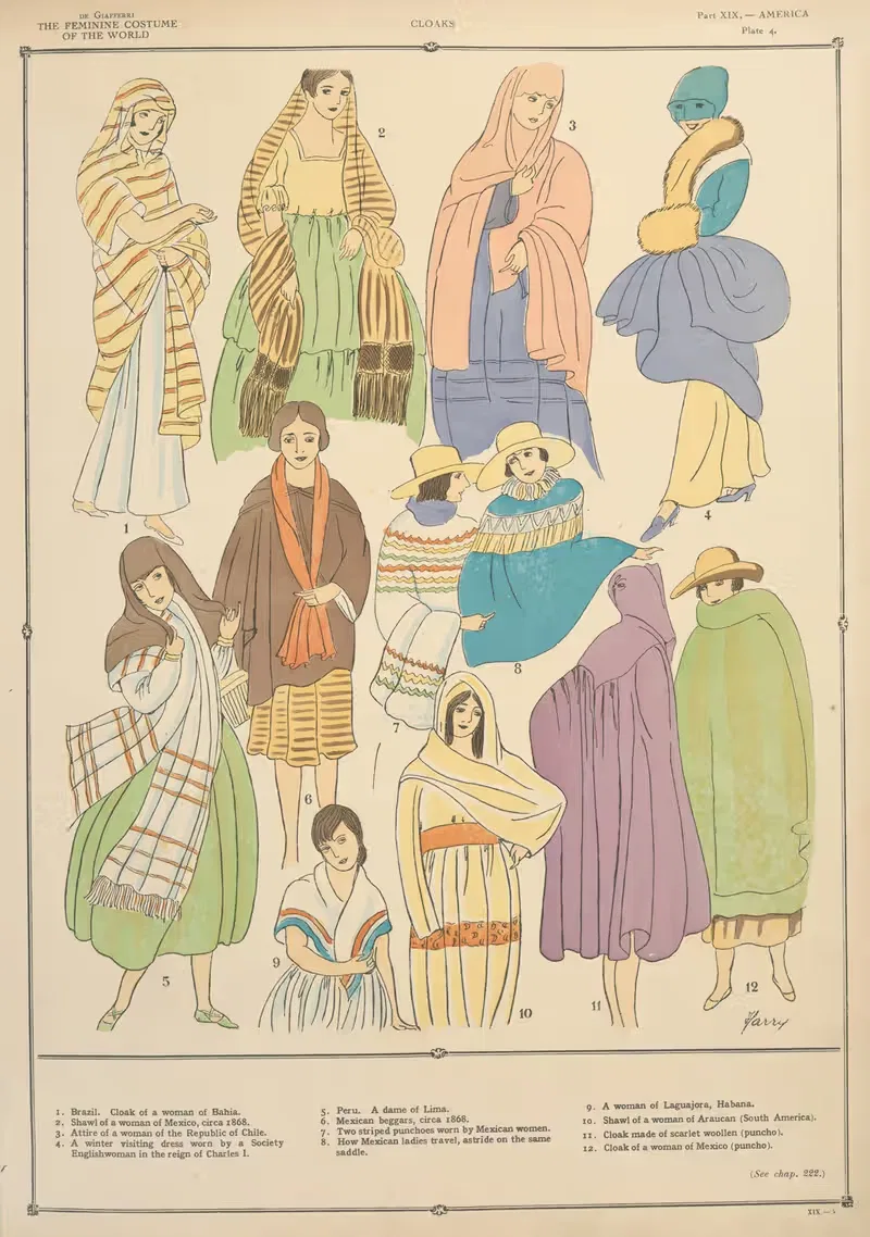 Америка – Плащи by Поль Луи де Жиффери, 1926-1927 — digital art print download