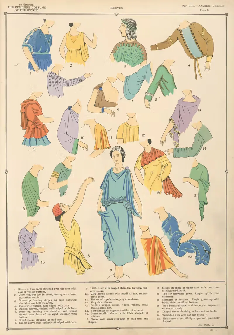 Древняя Греция – Рукава by Поль Луи де Жиффери, 1926-1927 — digital art print download