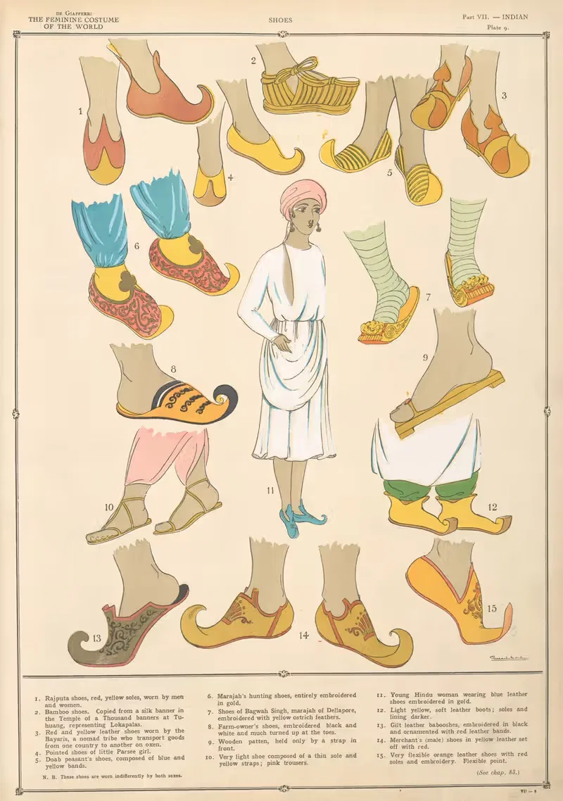 Индия – Обувь by Поль Луи де Жиффери, 1926-1927 — digital art print download