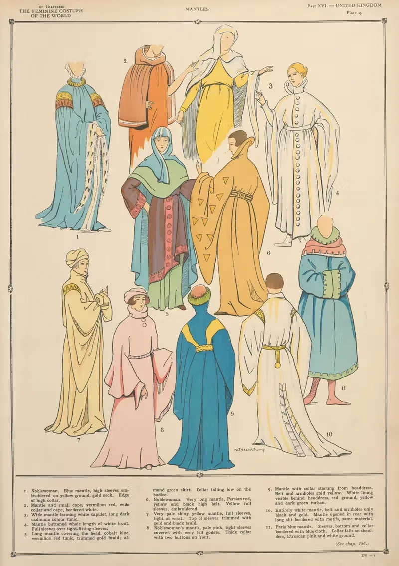 Соединенное Королевство – Мантии by Поль Луи де Жиффери, 1926-1927 — digital art print download