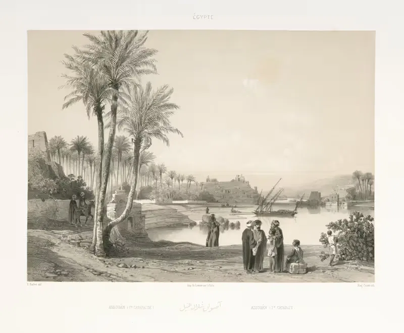 Assouân (1re Cataracte), Assouân (1st Cataract) — Prosper Barbot