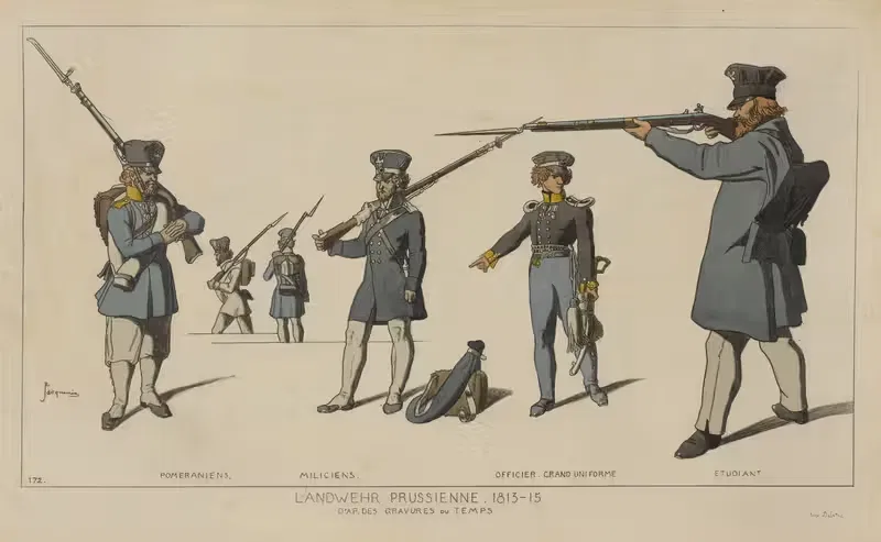 Landwehr Prussienne. 1813-15 — Raphaël Jacquemin